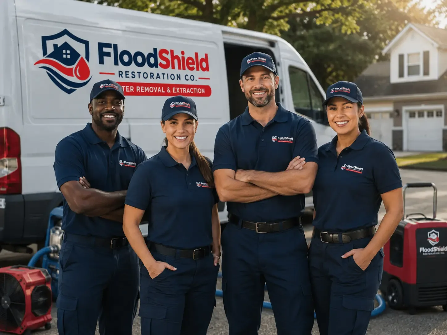 Flood Damage Restoration company in Center Point, IA